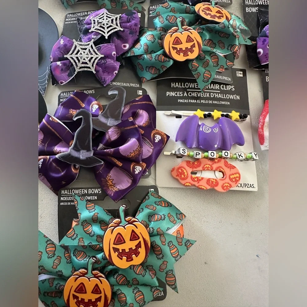 Bundle / Halloween Themed Kids Hair Accessories‎ Set